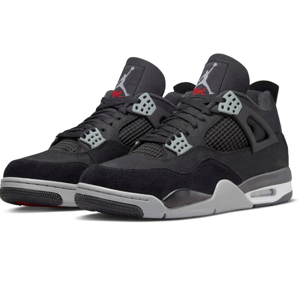 Canvas 4 Retro Jordan Air Black SE 0801